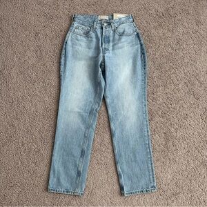 Everlane The Curvy '90s Cheeky Straight Jean Womens 26 Regular Organic Cotton